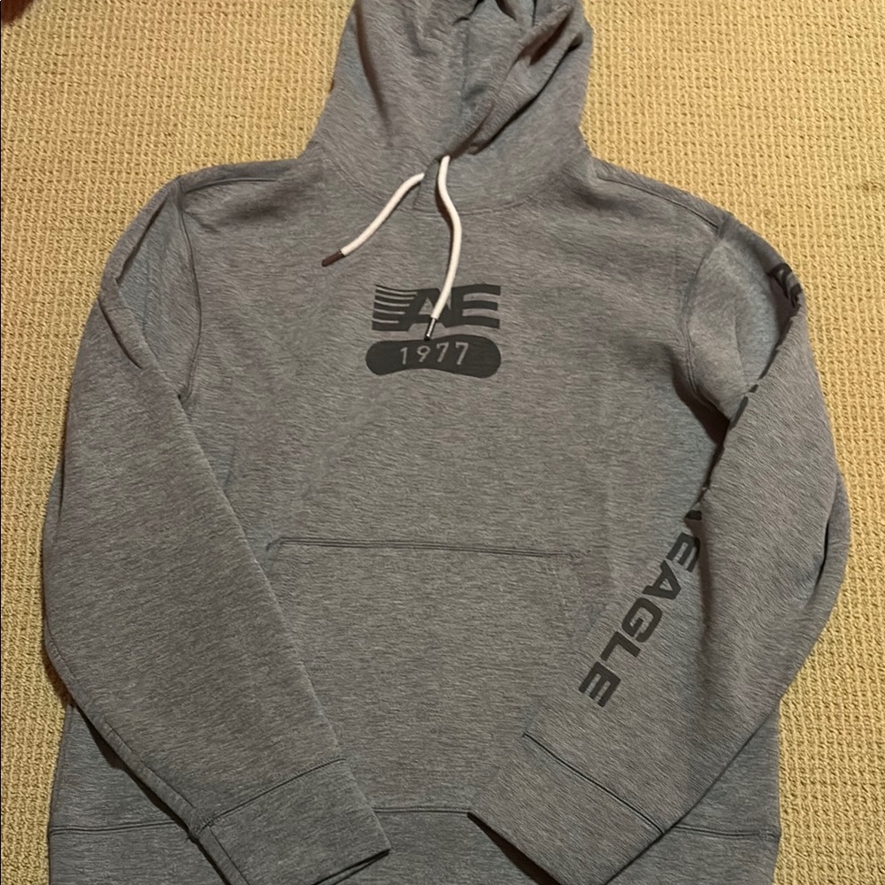 American Age Gray Sweatshirt Casual Style